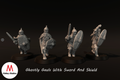 Ghostly Gauls With Sword And Shield