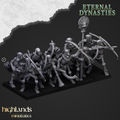 Ancient Skeletons with Bows