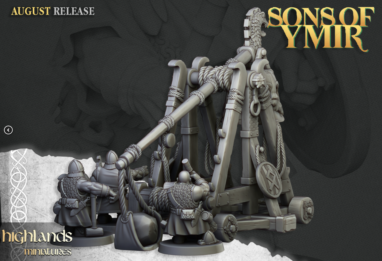Dwarf Old Siege Engines