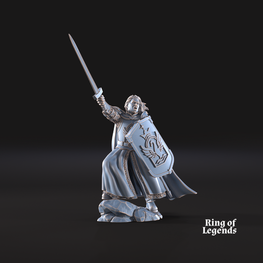 Capitán guerrero cisne - Cisne blanco