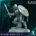 Sons of Hellas - Black Hoplite with Shield 7