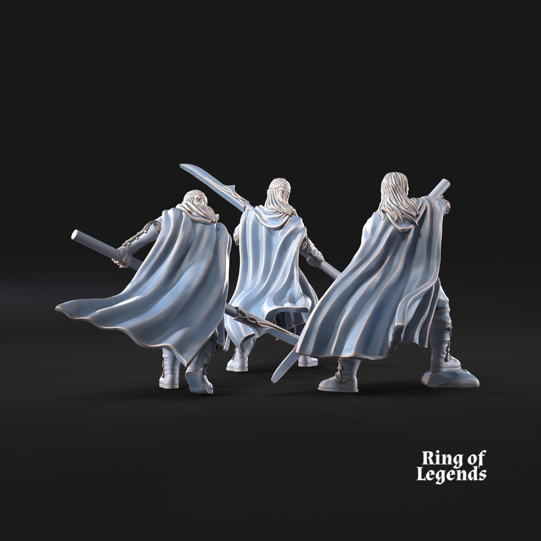 6x Forest Guardians Spearmen - Galanthir Elves