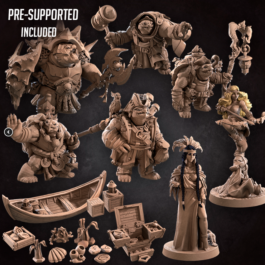 "Tortles"-Set  March 2021