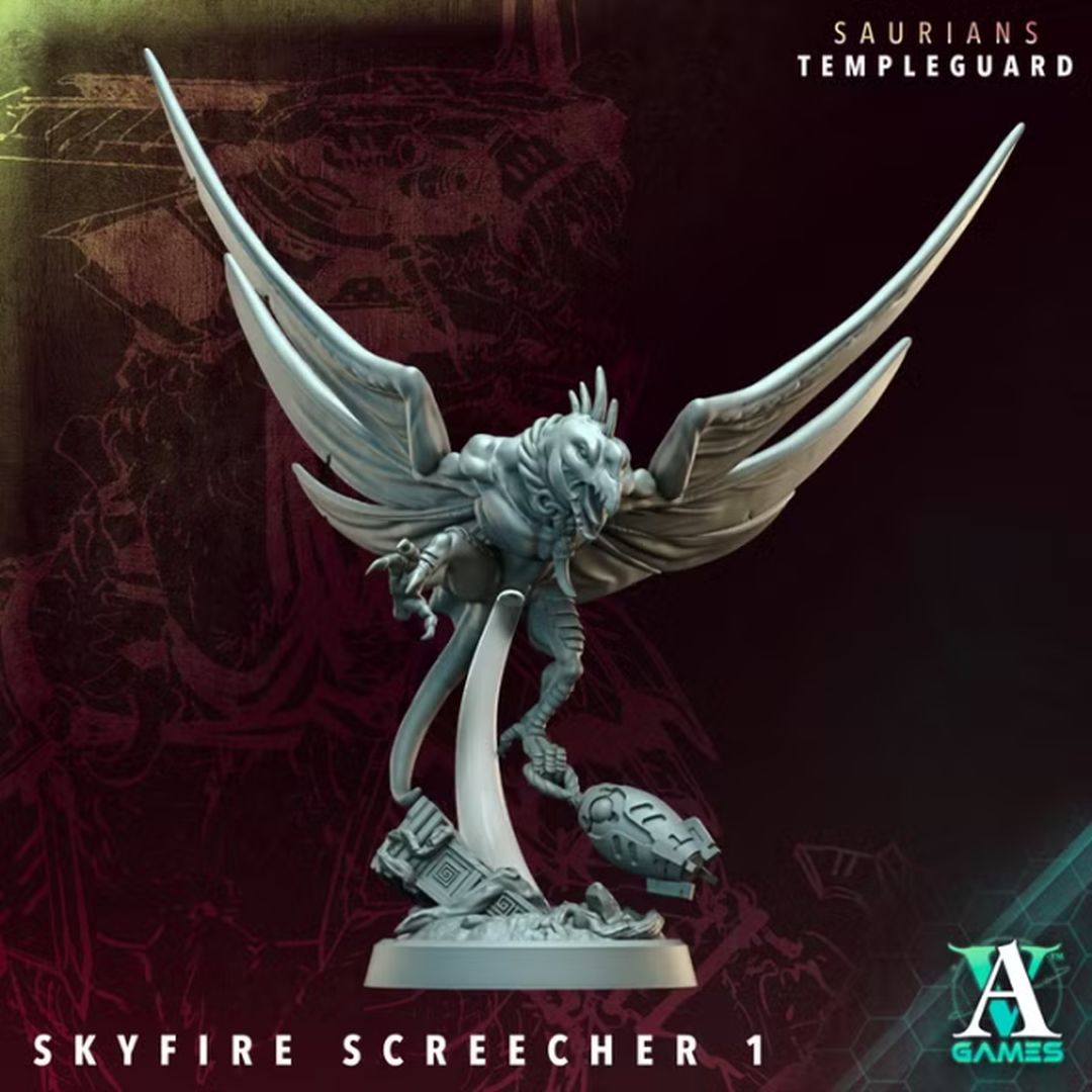 Saurians - Skyfire Screecher 1