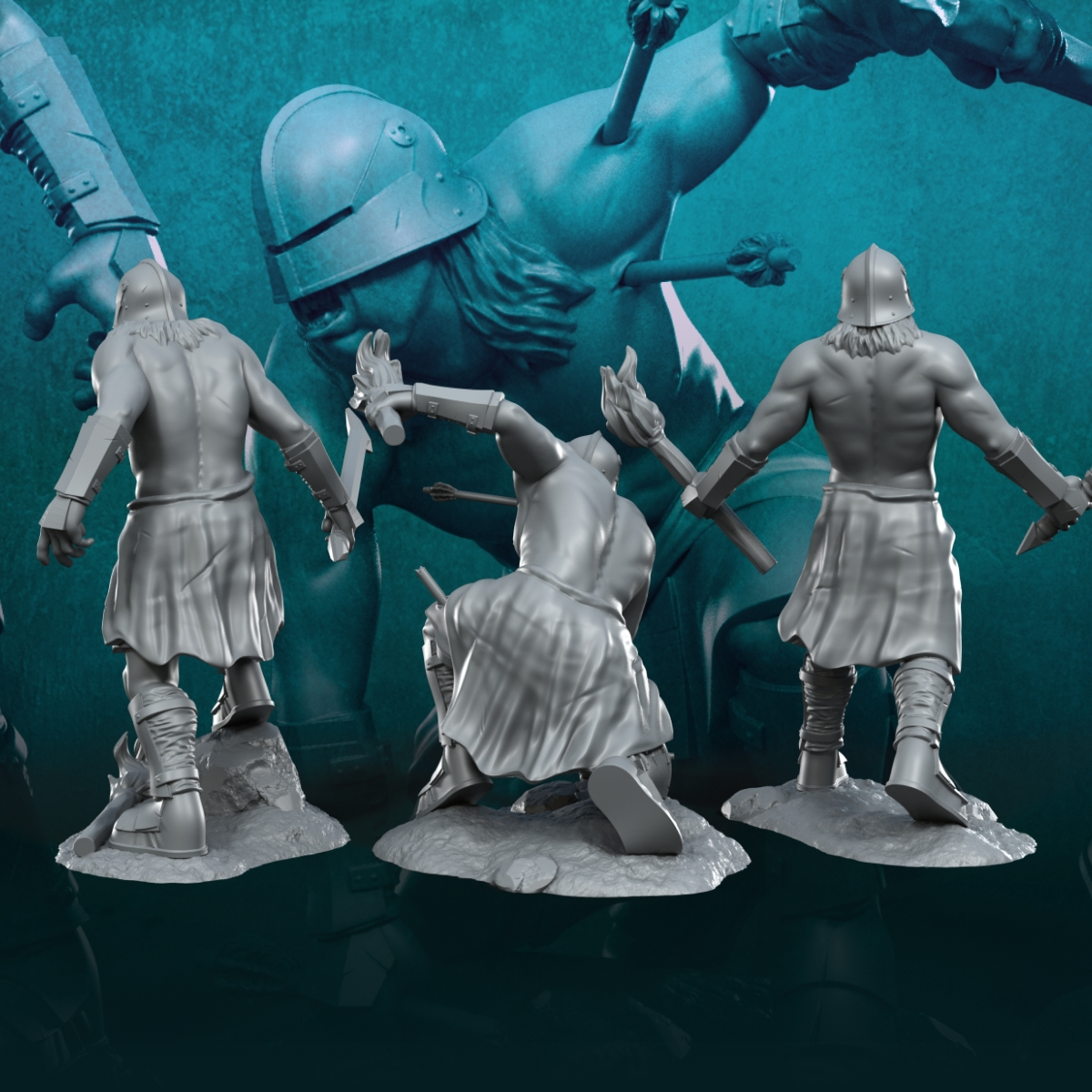 3 poses de Berseker sanguinario extra
