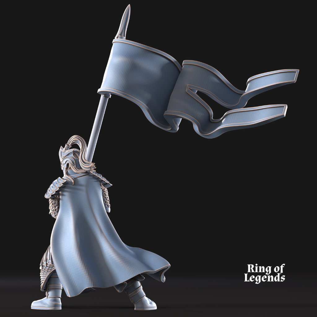 Royal Guard Banner - Galanthir Elves