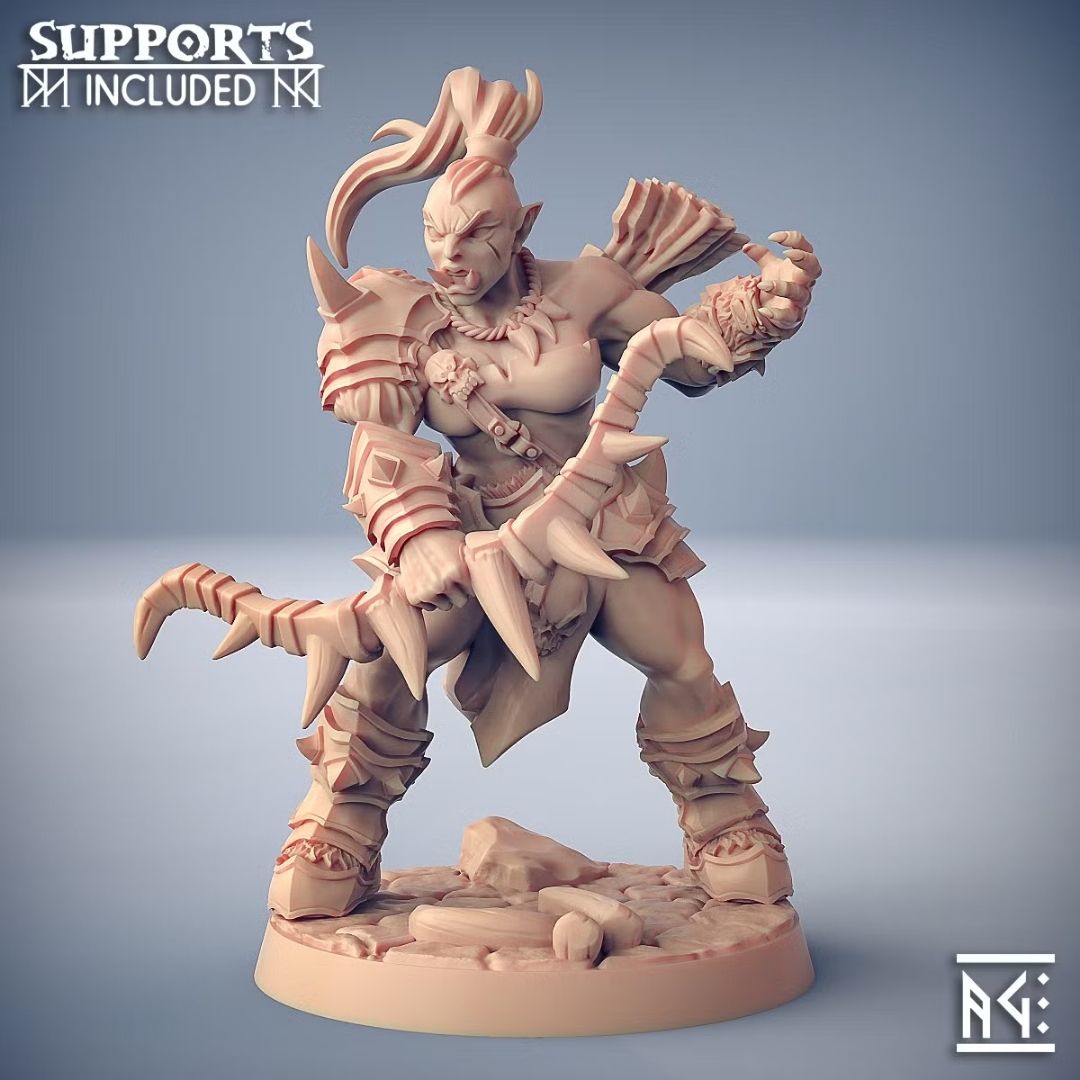 Orc Barbarians - Lady F