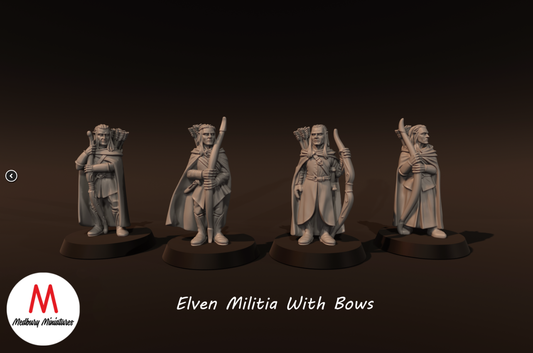 Elven Militia With Bows