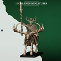 Mounted Feral Elf Lord on Feral Stag