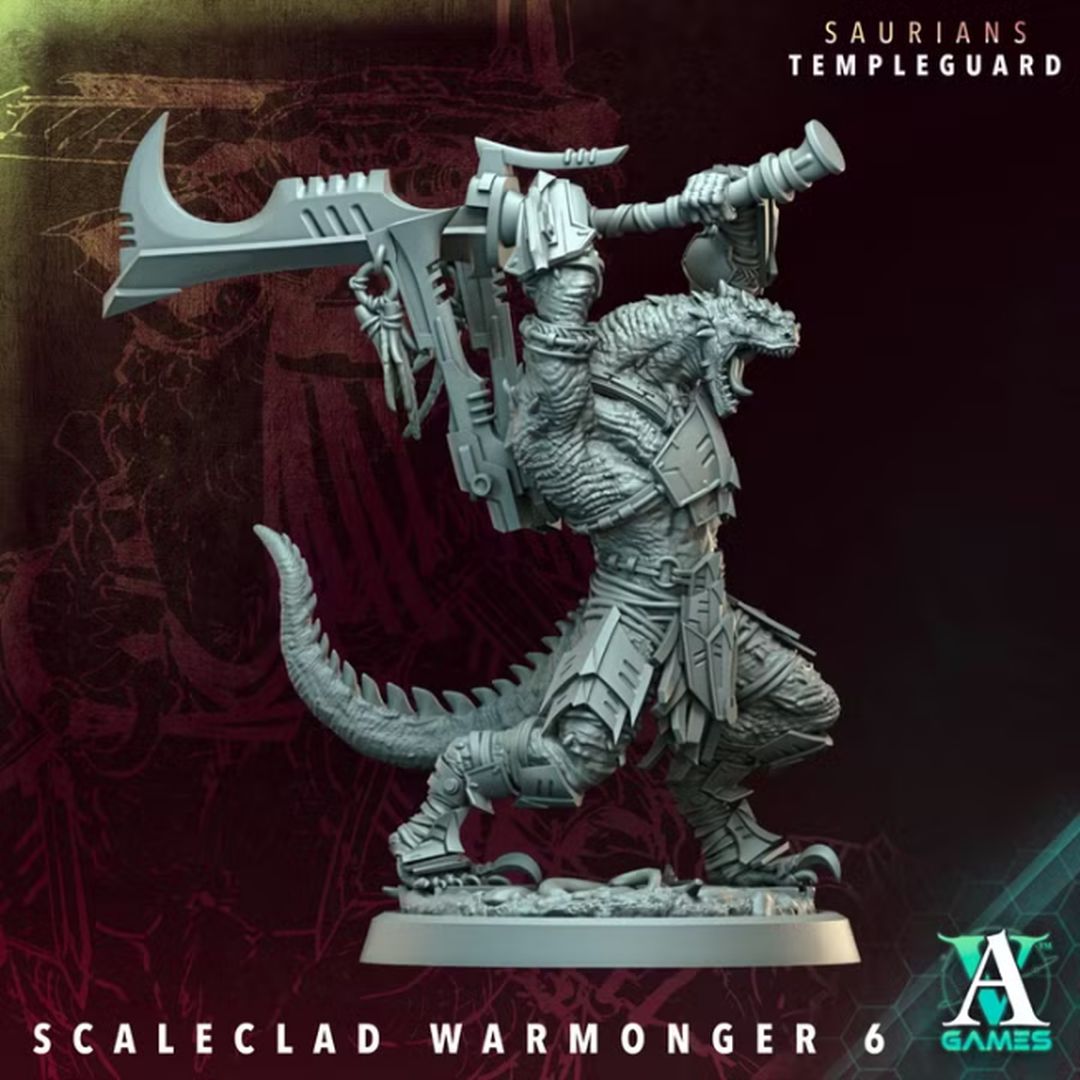 Saurians - Scaleclad Warmonger 6