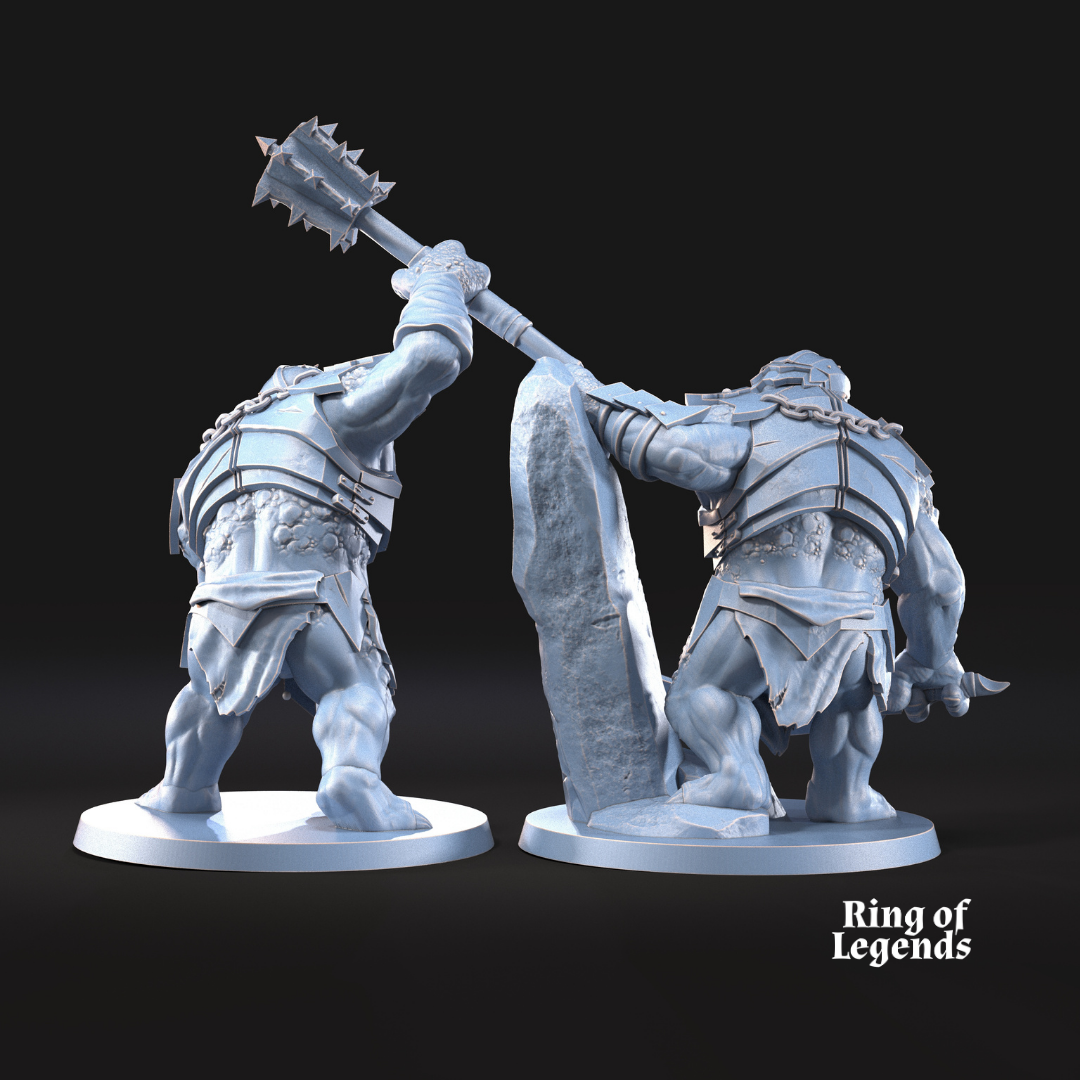 2x Trols Morlok - Ciudad Oscura de Morlok