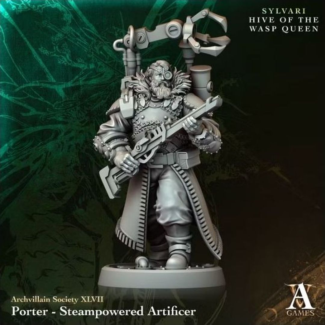 Sylvari - Porter - Steampowered Artificer