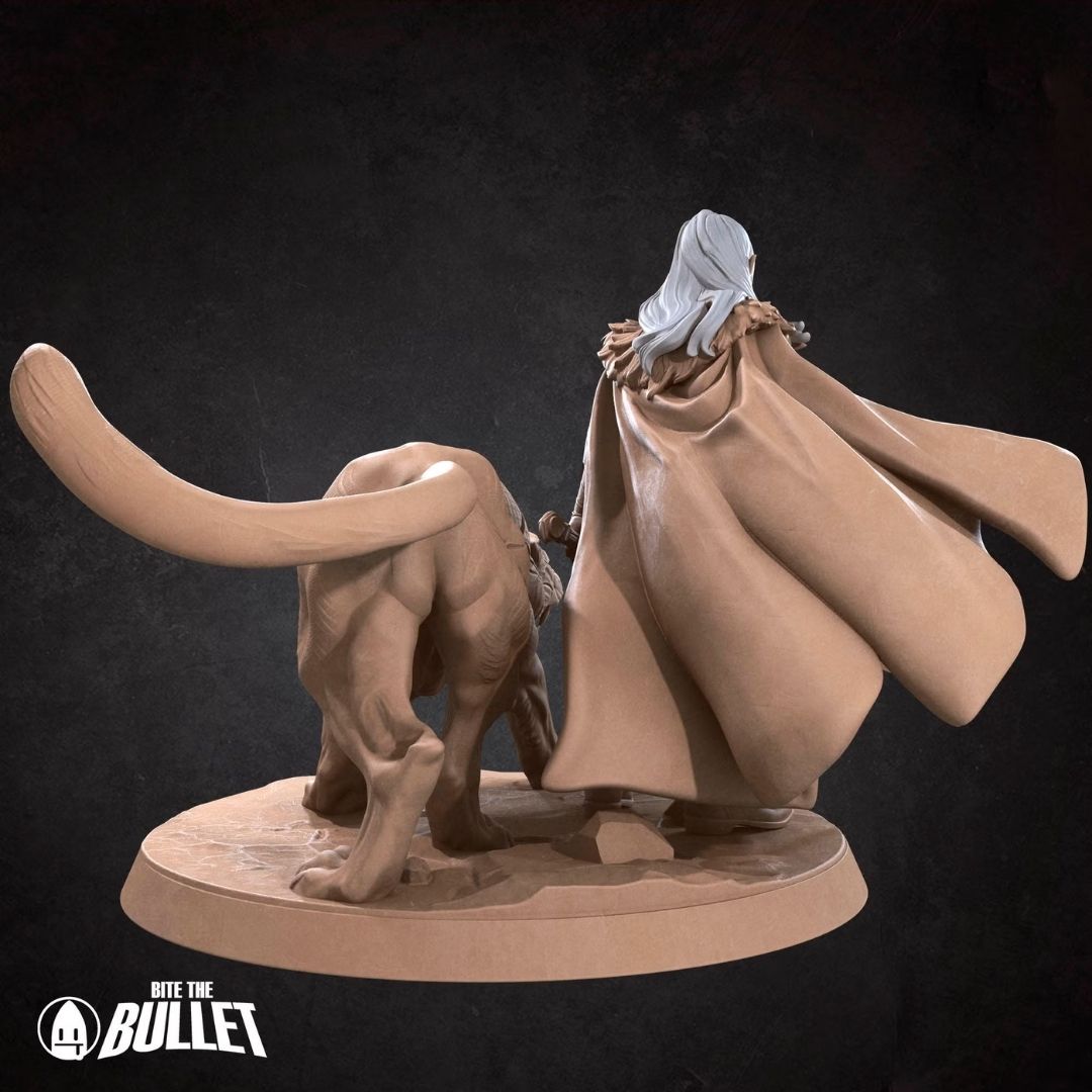 Underdark II - Drow Ranger + Black Panther (2 Minis)