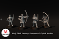 Early 14th Century Unarmoured English Archers