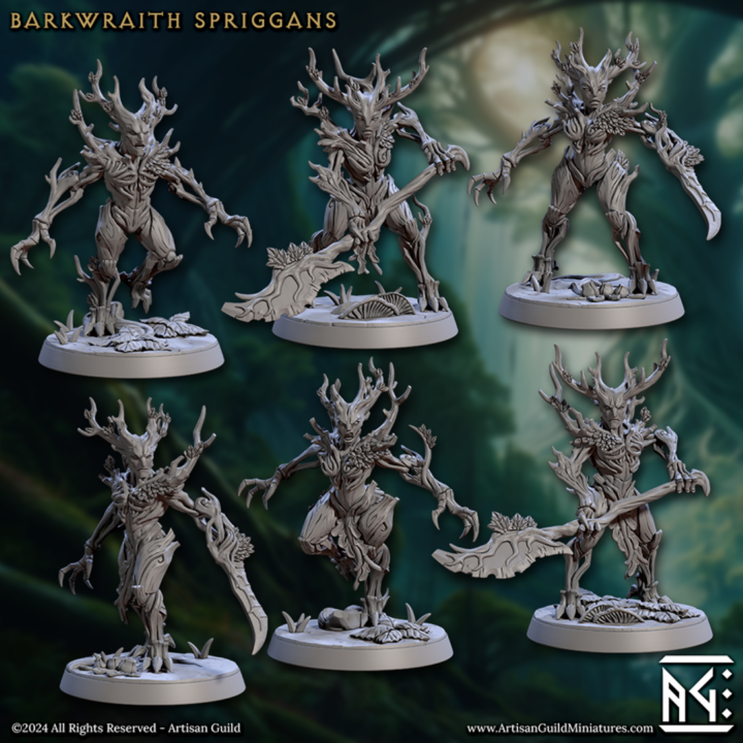 Spriggans de Barkwraith (6 miniaturas)