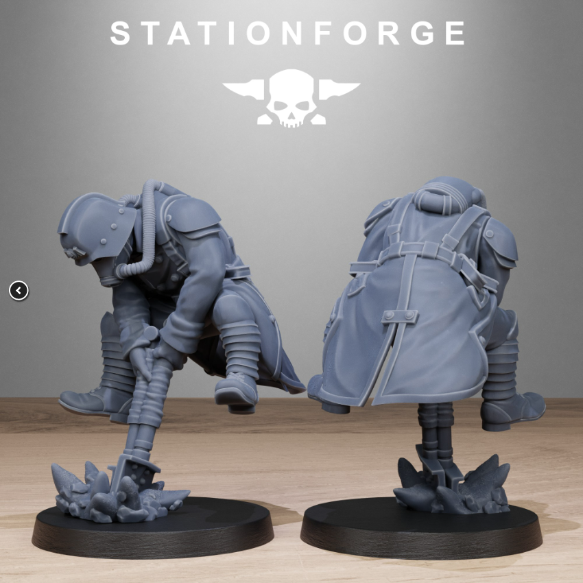 GrimGuard Shovel Fighter