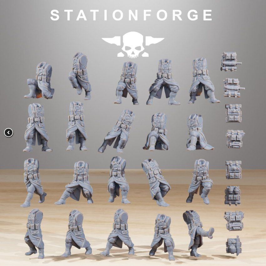 GrimGuard Builder Kit (Separate Heads)