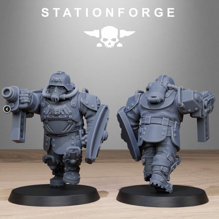 GrimGuard Armored Mutants