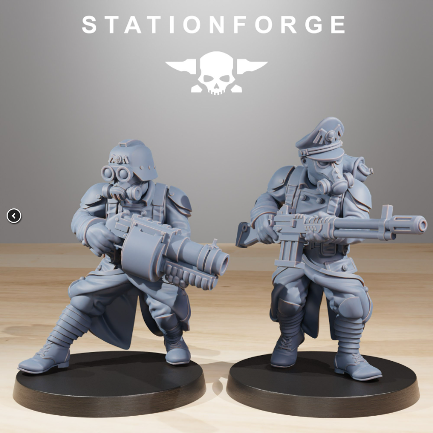 GrimGuard Builder Kit (Separate Heads)