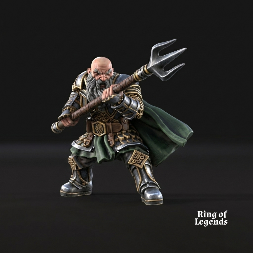Marvalon, The Guard King - Kalak Dwarf