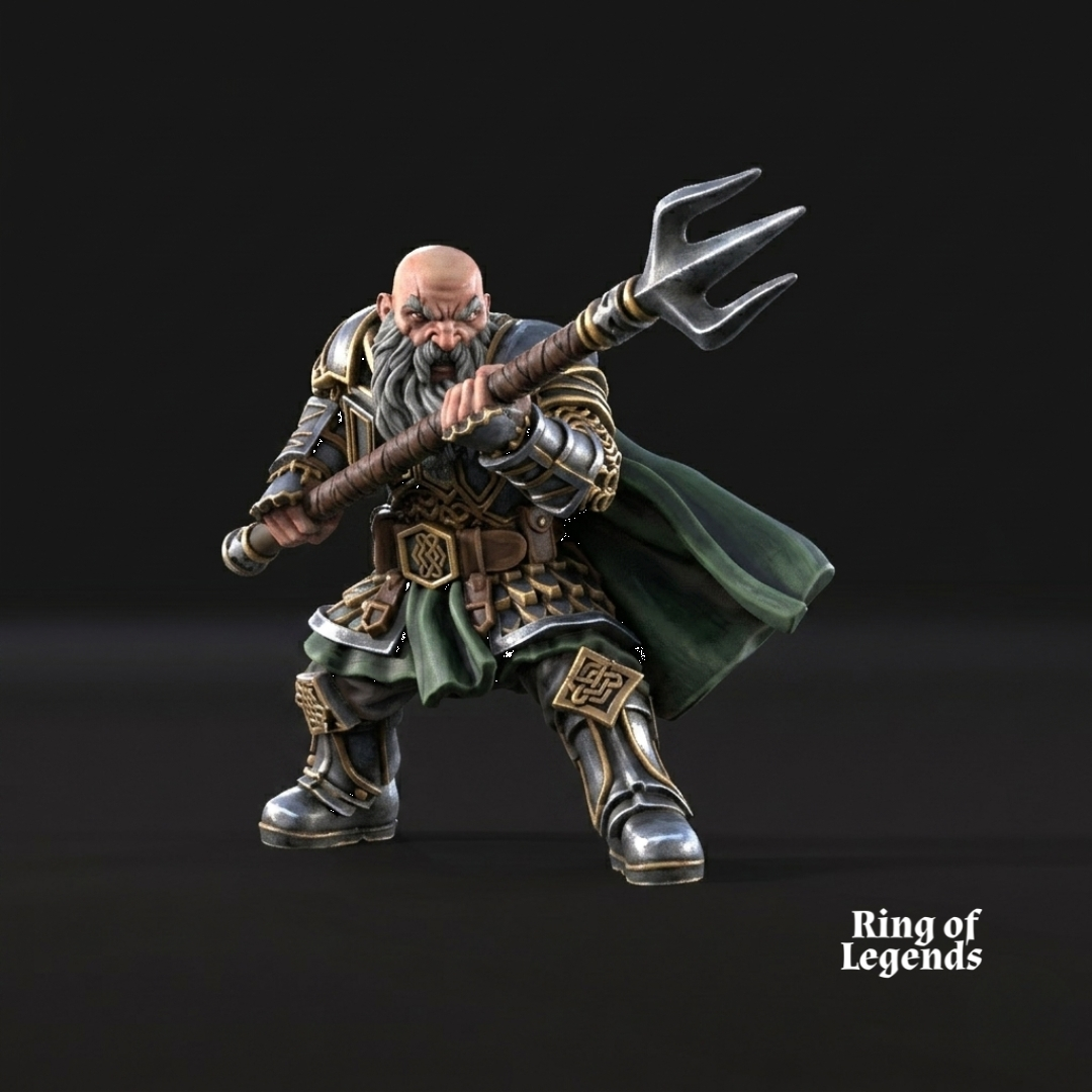 Marvalon, The Guard King - Kalak Dwarf