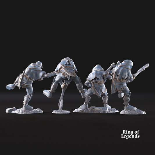 4x Goblins with Axe - Goblins of Cave