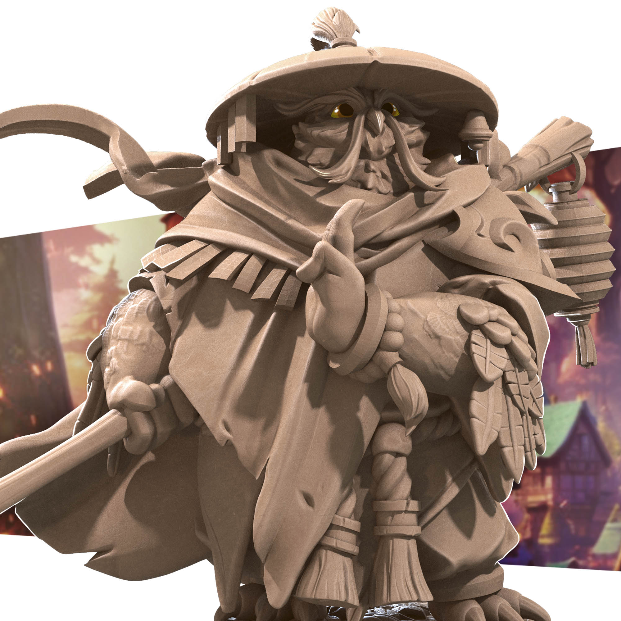 Owlfolk Monk
