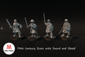 14th Century Scots with Sword and Shield