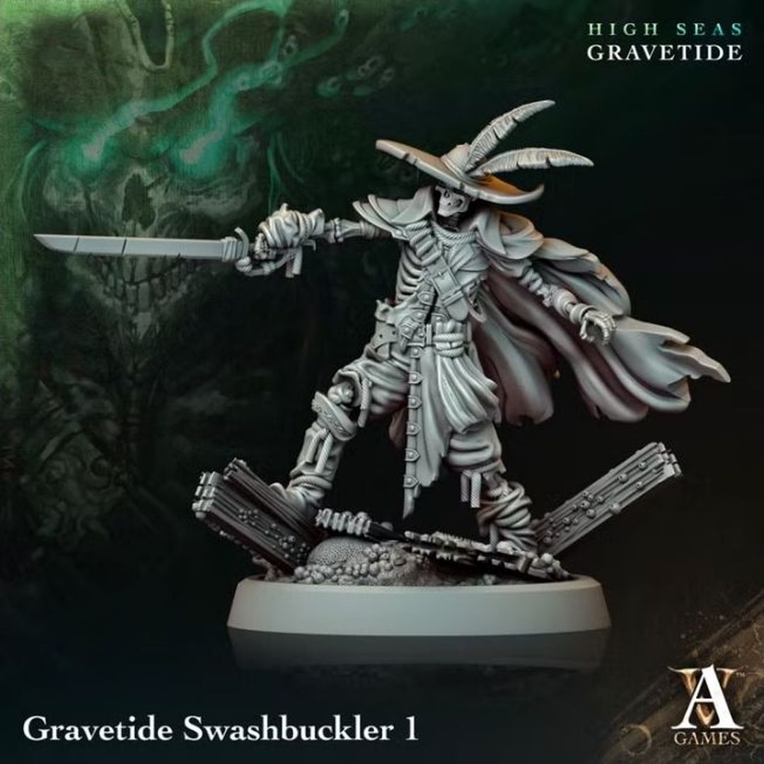 High Seas - Gravetide Swashbuckler 1