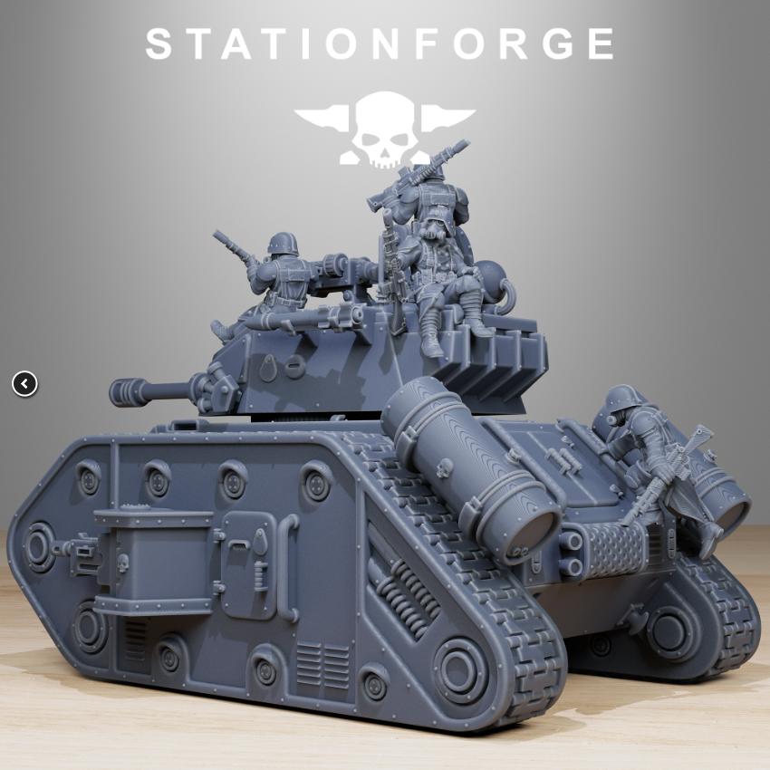 GrimGuard Battle Tank 2.0 (with interior)