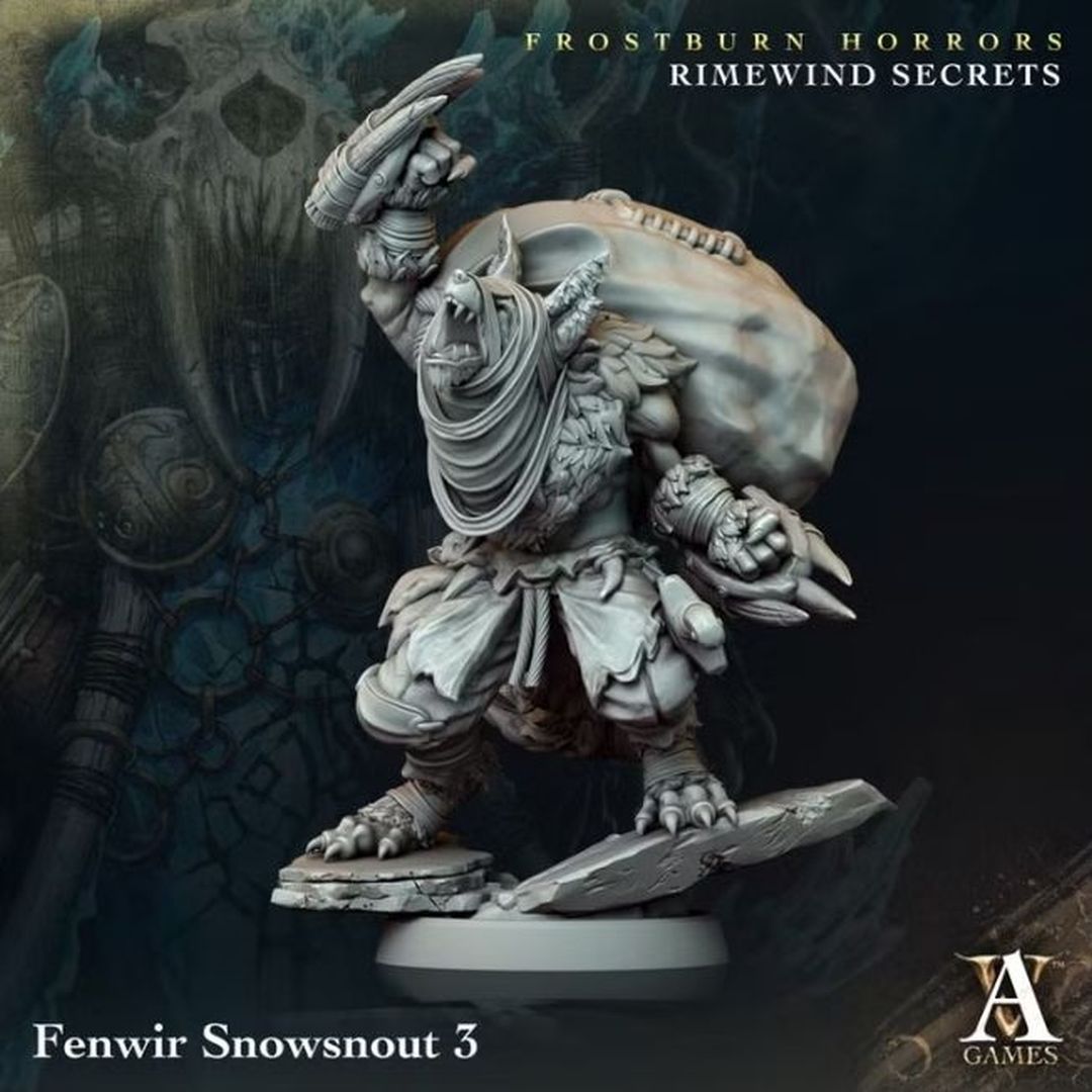Frostburn Horrors - Fenwir Snowsnout 3