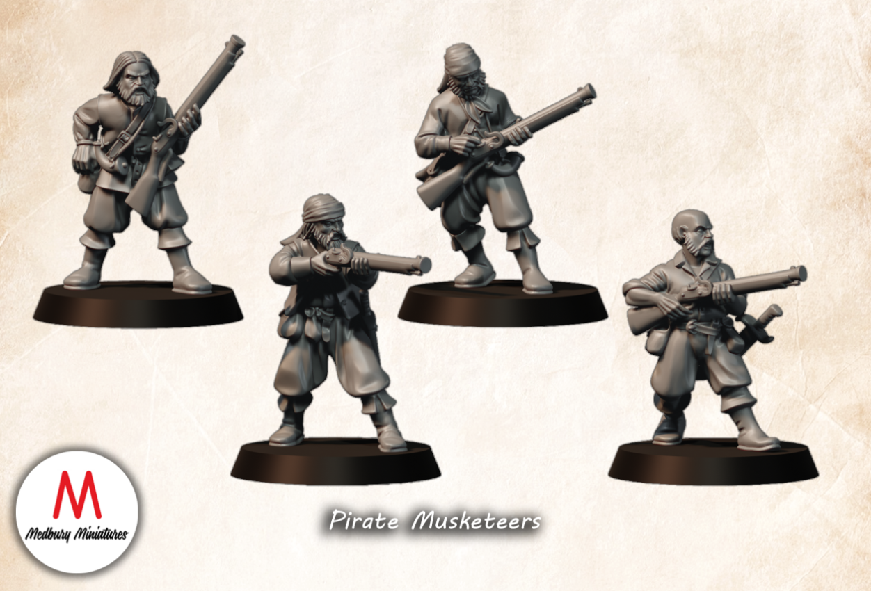 Pirate Musketeers
