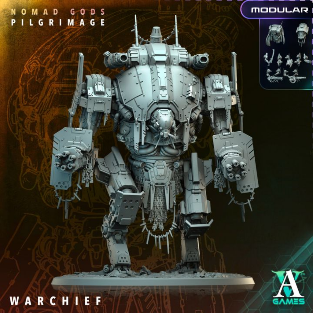 Nomad Gods - Nomad Warchief (Modular Kit)