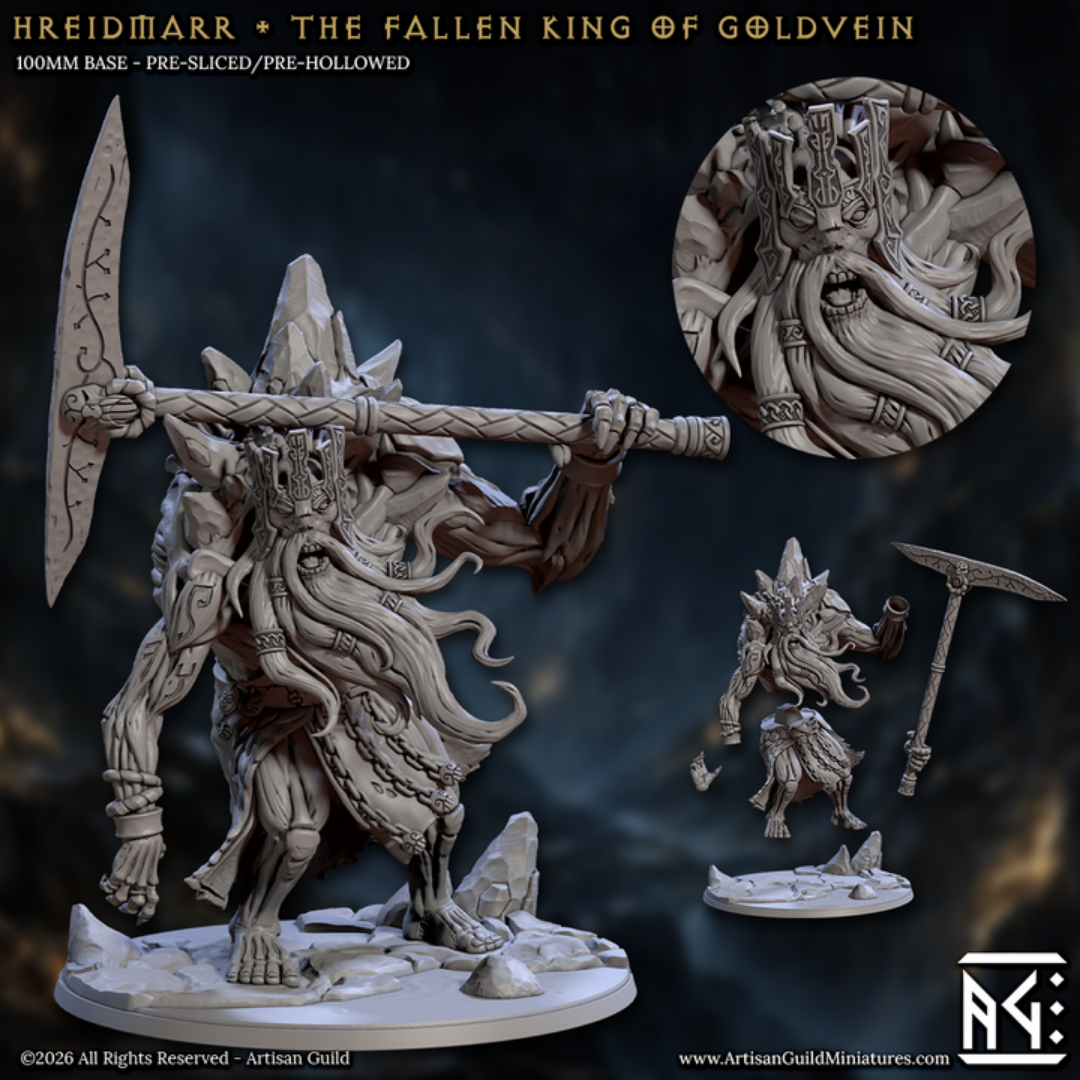 Enano Draugr Hreidmarr - El Rey Caído de Goldvein