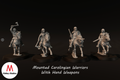 Mounted Carolingian Warriors With Hand Weapons