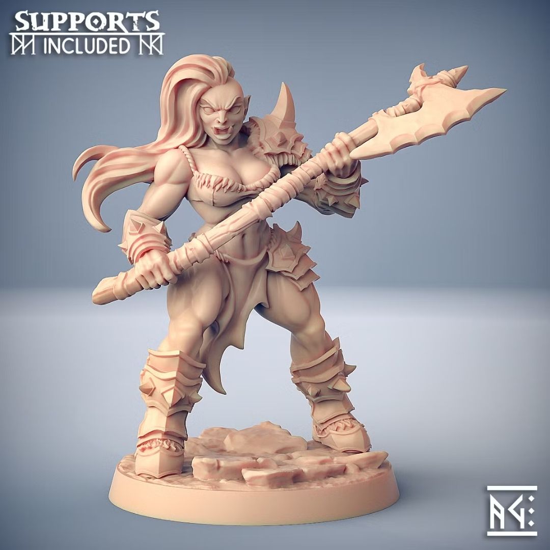 Orc Barbarians - Lady C