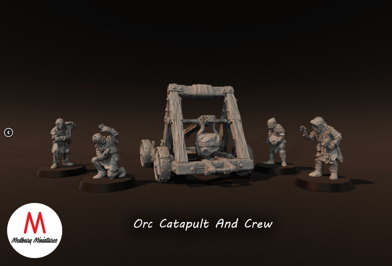 Orc Catapult And Crew