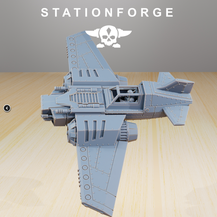 GrimGuard SF-19A Fighter Plane