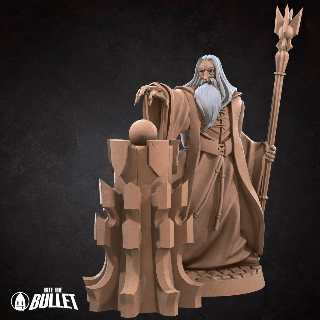 Dark Wizard mit sehendem Stein
