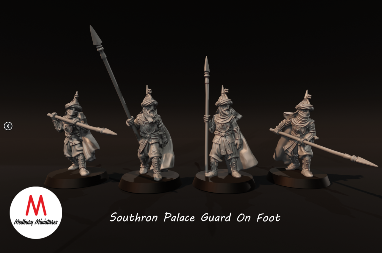 Southron Palace Guard On Foot