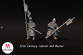 13th Century Captain and banner 1