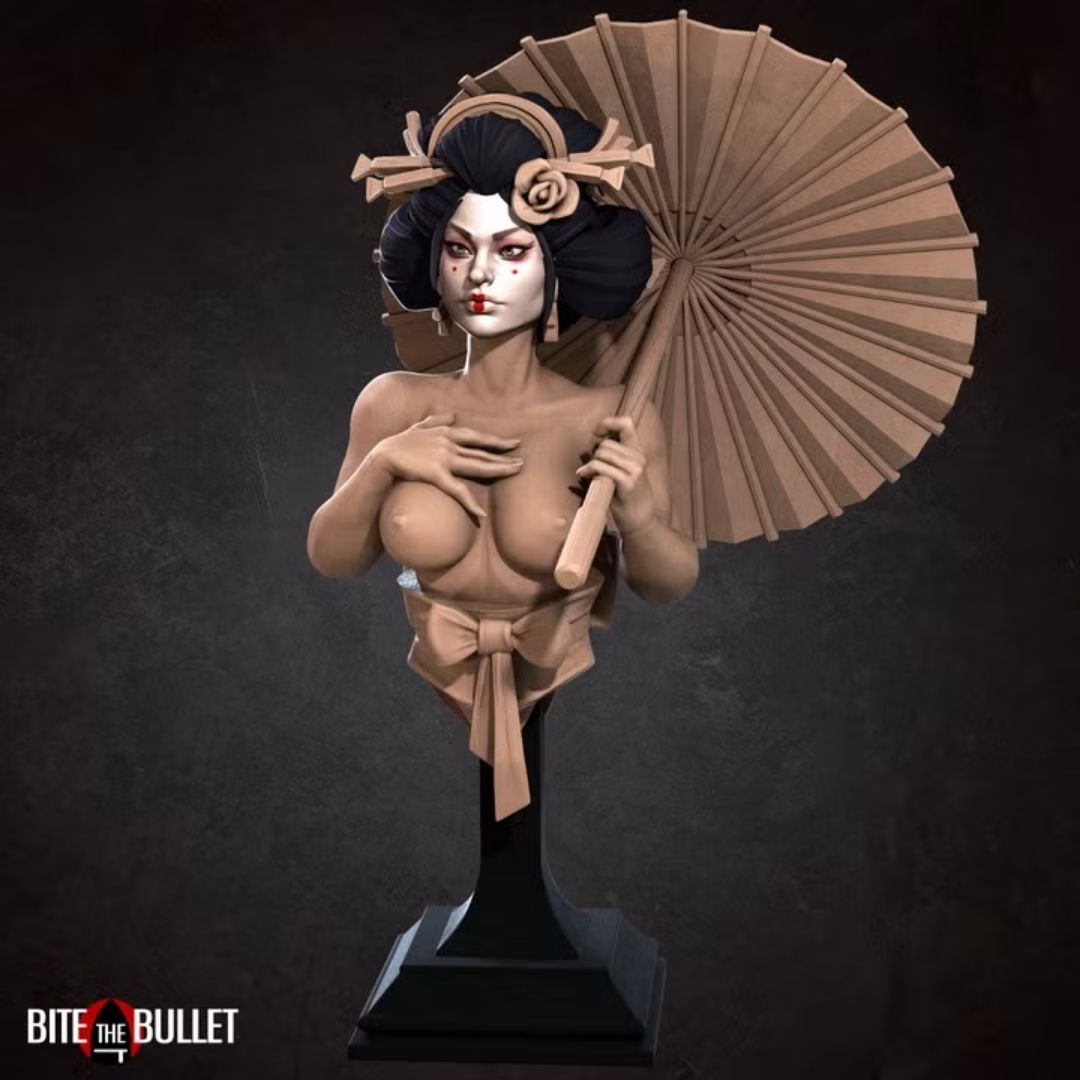 Japanese Town - Higanbana Bust (Pinup)
