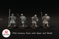 14th Century Scots with Spear and Shield