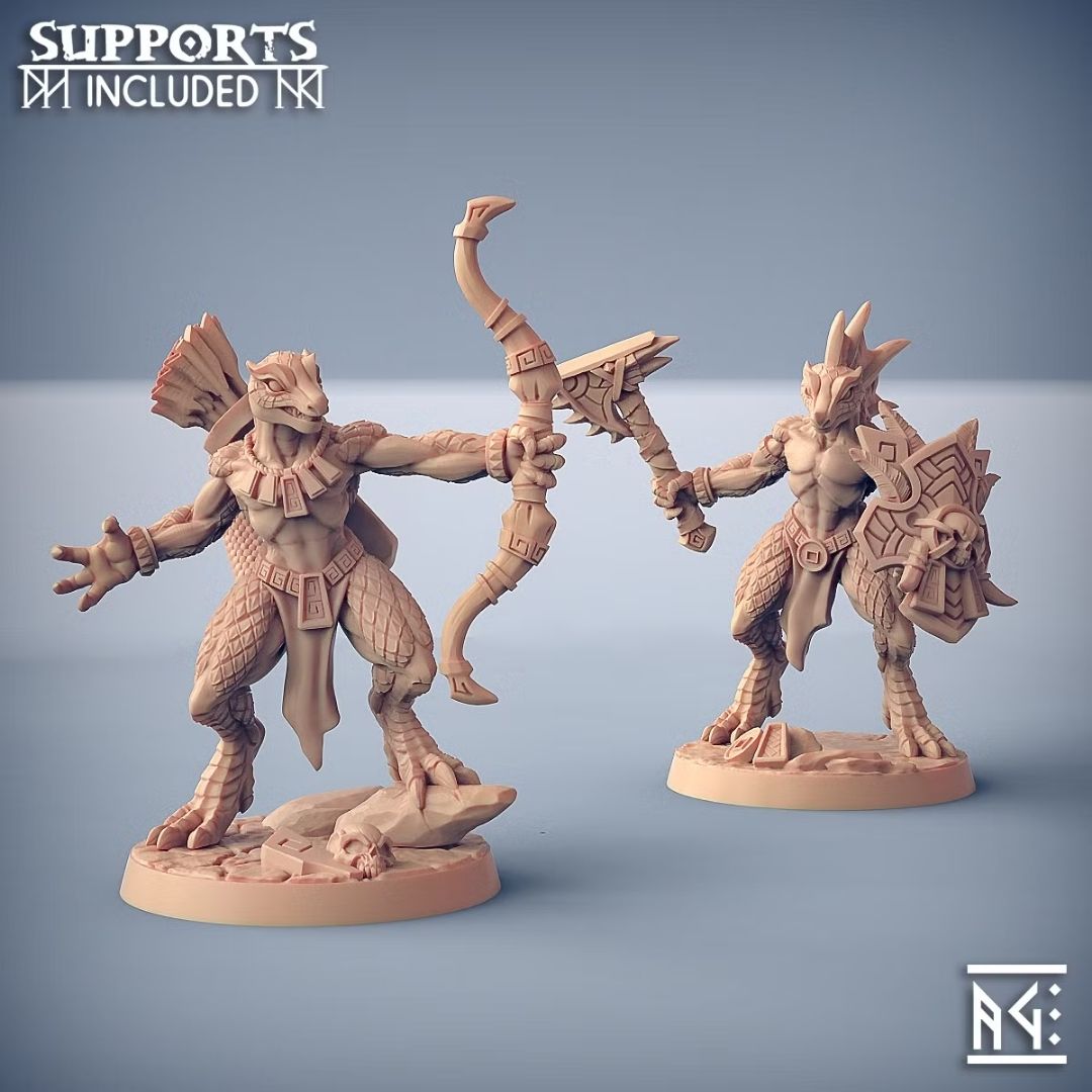 Goldmaw - Lizard Ladies (2 Minis)
