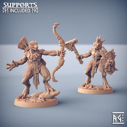 Goldmaw - Lizard Ladies (2 Minis)
