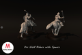 Orc wolf Riders with Spears