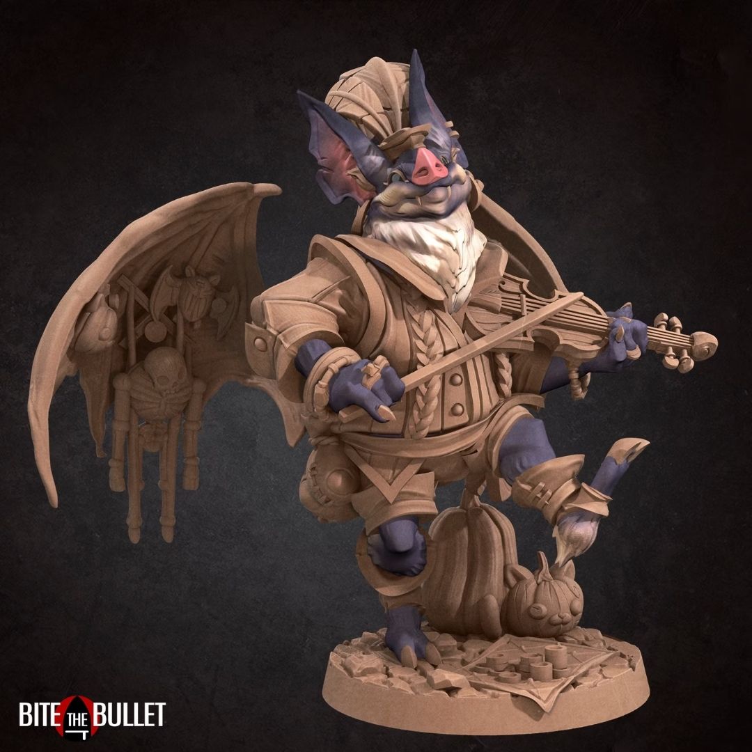 Bullet Town Halloween - Marcia the Batfolk Puppeteer