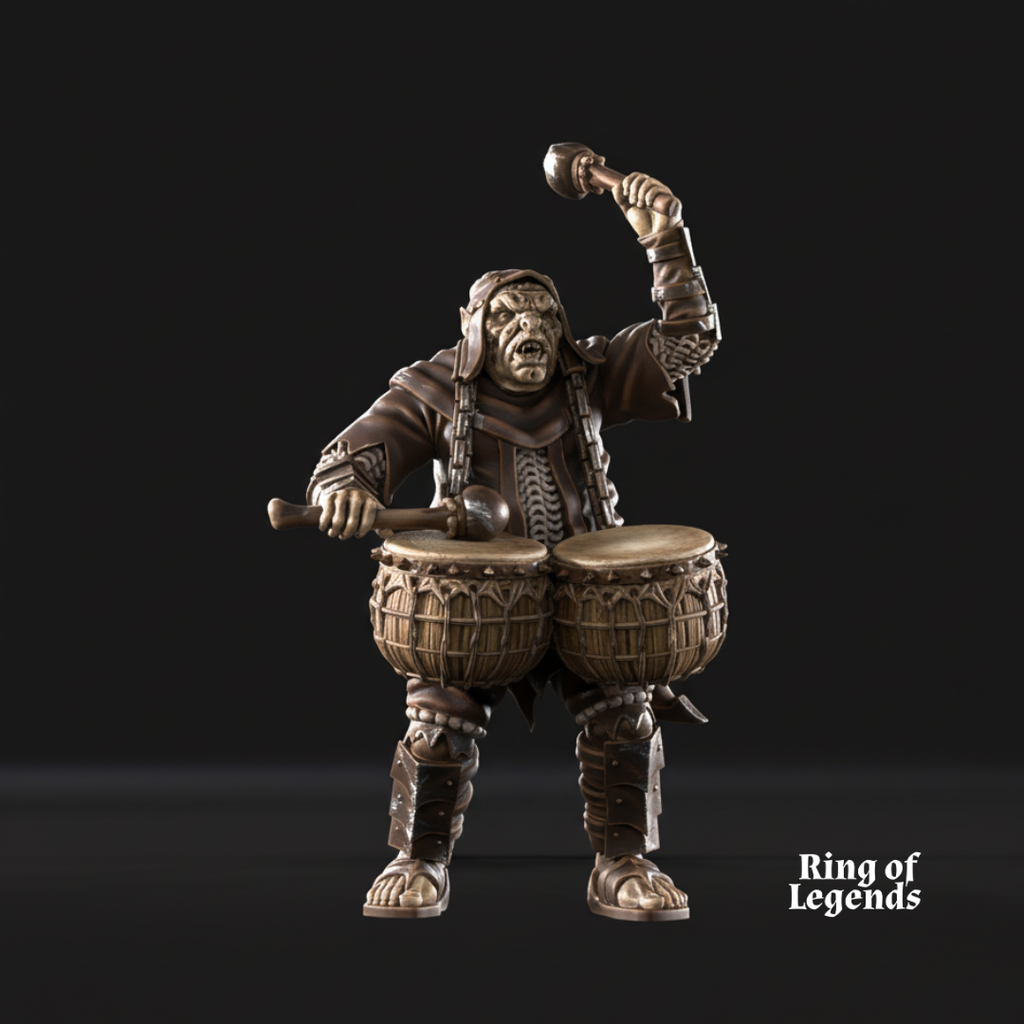 Morlok Orc-Trommler – Dunkle Stadt Morlok