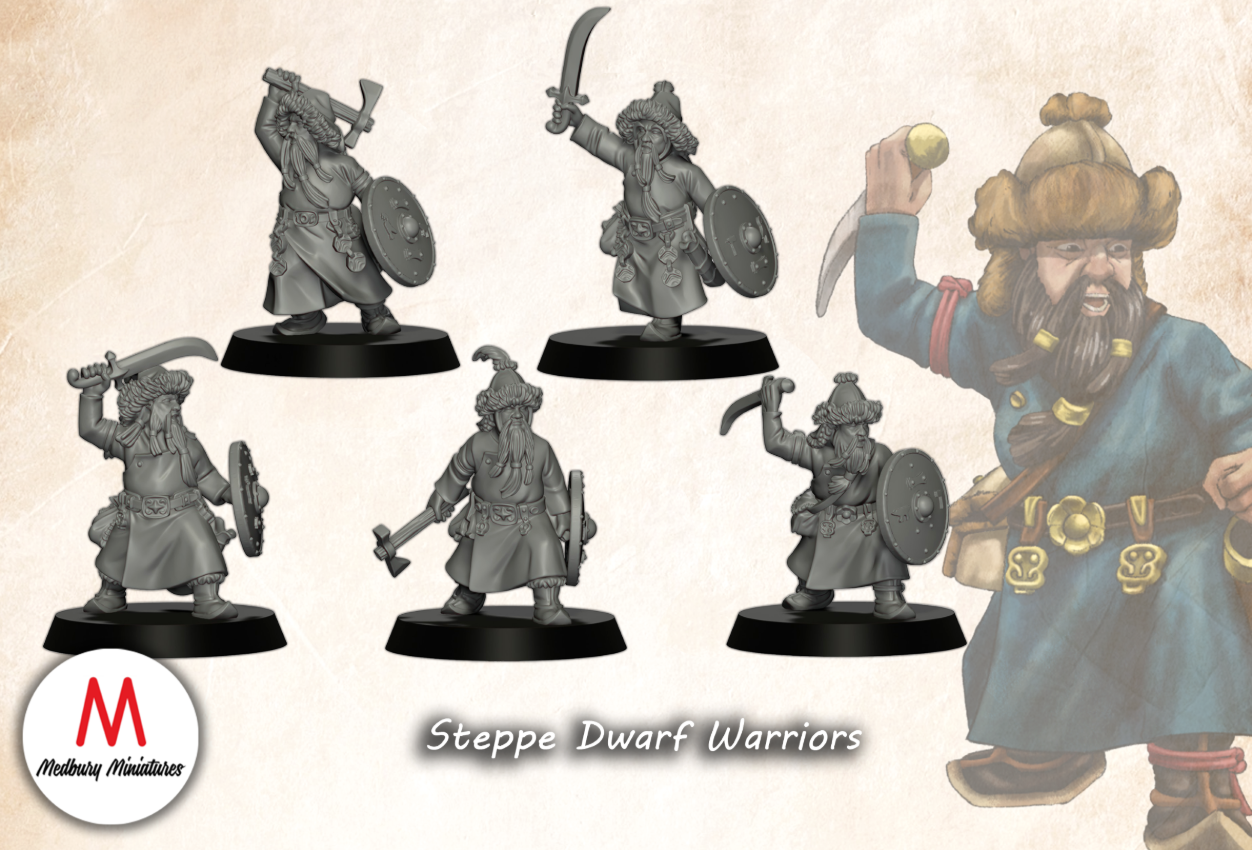 Steppe Dwarf Warriors