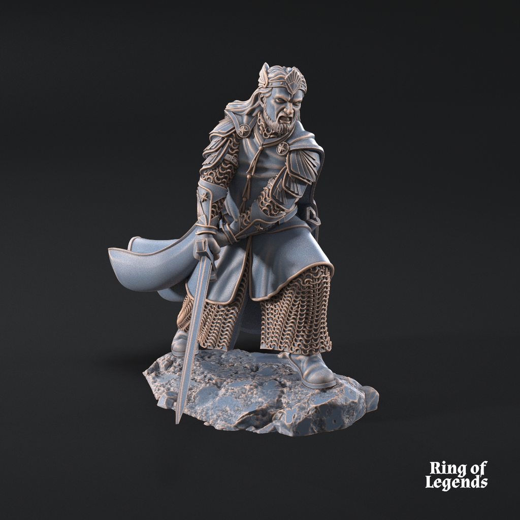 High King of Grey Castle mtd and foot